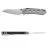 Нож CIVIVI Vision FG Rock-Grind satin сталь Nitro-V рукоять Polished Clear Lexan (C22036-8)