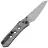 Нож CIVIVI Vision FG Rock-Grind satin сталь Nitro-V рукоять Polished Clear Lexan (C22036-8)