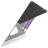 Нож Daggerr Cardknife сталь VG-10 рукоять Purple Ti/Carbon Fiber