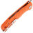 Нож Honey Badger Flipper M сталь 8Cr13MoV рукоять Orange FRN