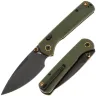 Нож CJRB Latitude black сталь AR-RPM9 рукоять Green G10