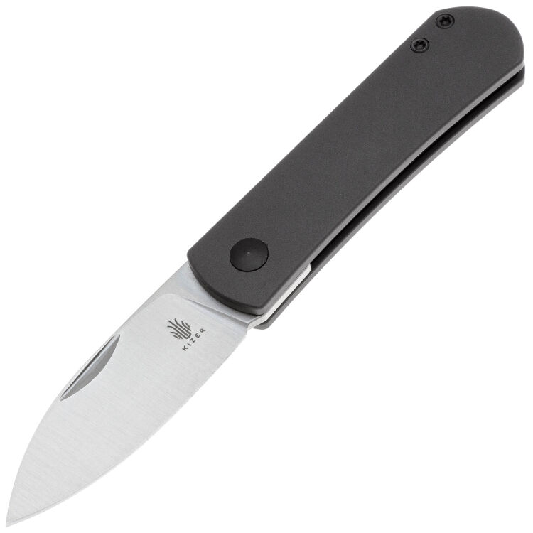 Нож Kizer Yorkie Slip Joint сталь Nitro-V рукоять Gray Aluminium