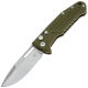 Нож FOX New Smarty Spear stonewash сталь N690 рукоять OD Green Aluminium (FX-503SP OD)  (FX-503SP OD)