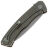 Нож NL Knives Аурум Нудист Drop point сталь М390 рукоять Grey Titanium