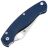 Нож Spyderco Military 2 Satin сталь CPM-SPY27 рукоять Cobalt Blue G10 (C36GPCBL2)