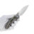 Нож Remette Kestrel satin сталь S35VN рукоять Gray Titanium/Colored Green CF (RTPO-A)