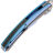 Нож TuoTown Marron сталь Tmax рукоять Blue Crystal Ti