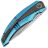 Нож TuoTown Marron сталь Tmax рукоять Blue Crystal Ti