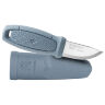 Нож Mora Eldris LightDuty сталь 12С27 рукоять Dusty Blue TPE (13851)