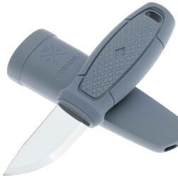 Нож Mora Eldris LightDuty сталь 12С27 рукоять Dusty Blue TPE (13851)