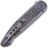 Нож We Knife Smooth Sentinel Beadblast сталь CPM-20CV рукоять Gray Ti/Aluminium Foil CF (WE20043-5)