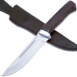 Нож Бекас сталь 95Х18 рукоять карельская береза Purple (АИР Златоуст)