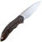 Нож WE Knife Makani rubbed satin сталь CPM-20CV рукоять Black Ti/Flammed Ti (WE21048B-3)