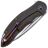 Нож WE Knife Makani rubbed satin сталь CPM-20CV рукоять Black Ti/Flammed Ti (WE21048B-3)