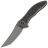 Нож WE Knife Mini Synergy Tanto сталь CPM-20CV рукоять Shredded CF/Ti (2012CF-A)