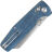 Нож Bestech Slasher stonewash сталь D2 рукоять Blue Micarta (BG56C-1)