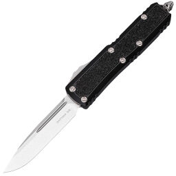 Нож Microtech Daytona S/E stonewash сталь M390 рукоять Black Aluminum (124-10S)