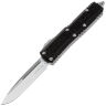 Нож Microtech Daytona S/E stonewash сталь M390 рукоять Black Aluminum (124-10S)