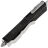 Нож Microtech Daytona S/E stonewash сталь M390 рукоять Black Aluminum (124-10S)