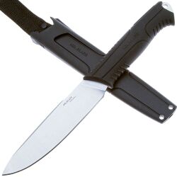 Нож Mr.Blade Owl stonewash сталь 8Cr14MoV рукоять Black TPR