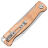 Нож Boker Plus Atlas сталь 12С27 рукоять Copper (01BO852)