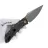 Нож Kansept Fenrir Crossbar Lock сталь Damascus рукоять Shred Carbon Fiber