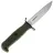 Нож Kizlyar Supreme Combat Stonweash сталь AUS-8 рукоять Olive Kraton