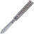 Нож-бабочка AtroposKnife Kirat RE 3.0 сталь N690 рукоять Gray Titanium