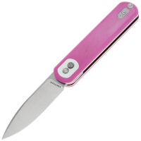 Нож Vosteed Corgi satin сталь 14C28N рукоять Pink G10