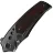 Нож WE Knife Skynix gray сталь M390 рукоять Gray Titanium/Black-Red Carbon Fiber