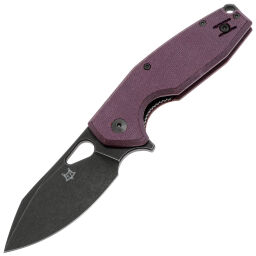 Нож FOX Yaru SW PVD сталь M398 рукоять Burgundy Micarta (FX-527LI MBU)