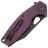 Нож FOX Yaru SW PVD сталь M398 рукоять Burgundy Micarta (FX-527LI MBU)