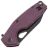 Нож FOX Yaru SW PVD сталь M398 рукоять Burgundy Micarta (FX-527LI MBU)