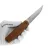 Нож Owl Knife North-XS сталь N690 рукоять микарта Орех