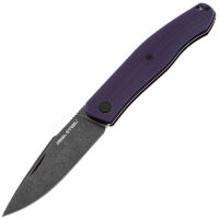 Нож Real Steel Serenity Slipjoint blackwash сталь N690 рукоять Purple G10 (7681P)