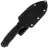 Нож Ganzo G808B Blackwash cталь 8CR14 рукоять Black ABS