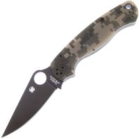 Нож Spyderco Paramilitary 2 DLC сталь S45VN рукоять Digital Camo G10 (C81GPCMOBK2)