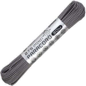 Паракорд CORD 275 световозвращающий SuperReflective Black snake 30м 