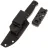 Нож HOT Knife Hoot burnt bronze camo сталь D2 рукоять Black G10