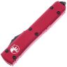Нож Microtech Ultratech S/E DLC/Satin сталь M390 рукоять Red Aluminum (121-1RD)