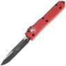 Нож Microtech Ultratech S/E DLC/Satin сталь M390 рукоять Red Aluminum (121-1RD)