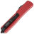 Нож Microtech Ultratech S/E black сталь M390 рукоять Red Aluminum (121-1RD)