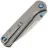 Нож CJRB Latitude stonewash сталь 154CM рукоять Grey Titanium