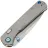 Нож CJRB Latitude stonewash сталь 154CM рукоять Grey Titanium