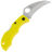 Нож Spyderco Ladybug 3 Salt сталь H-2 рукоять Yellow FRN (LYLS3HB)