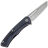 Нож NL Knives Аурум Нудист Tanto сталь ZDI-Elmax рукоять Blue Titanium