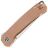 Нож QSP Osprey Satin сталь 14C28N рукоять Brown Micarta (QS139-A)