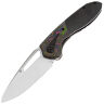 Нож Kansept Thoth stonewash сталь CPM-20CV рукоять Blackwash Ti/80s Camo CF