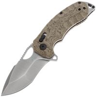 Нож SOG Kiku XR Satin сталь CTS-XHP рукоять Natural Linen Micarta (12-27-01-57)