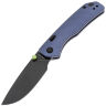 Нож Vosteed Marten blackwash сталь 154CM рукоять Purple Aluminum
